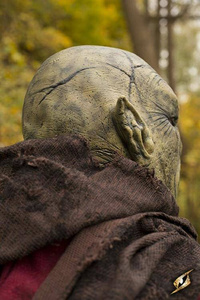 Carnal Orc - Brown / maska lateksowa Ork