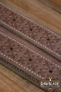 Lombard Wide Belt - Brown