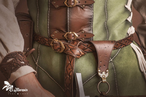 Adventurer Belt - Brown - skórzany pas