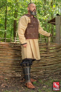 RFB Fighter Leather Armour - Brown