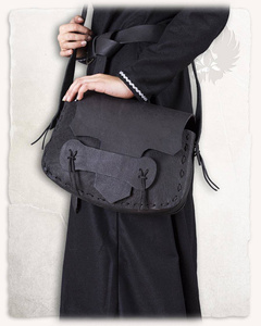 Meera Shoulder Bag Black - skórzana torba na ramię