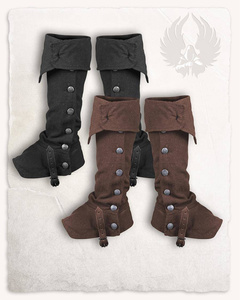 Gabriel Boot Gaiters Cotton Black - bawełniane ochraniacze na buty