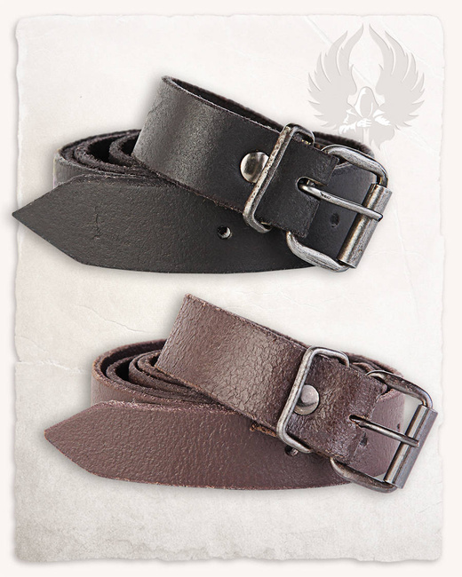 Doran Belt Slim Brown - skórzany pasek