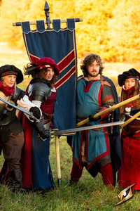 Cross-Top - podwójne mocowanie sztandaru