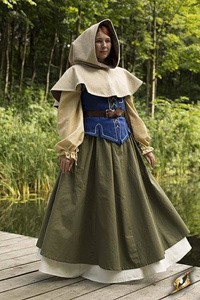 Hood - Medieval - Desert Beige