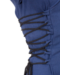 Antaris Dress Canvas - Blue - suknia bawełniana