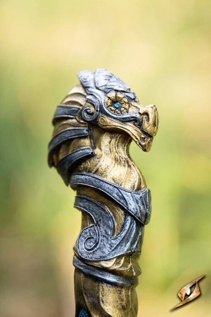 Faust wand - Gold - 35 cm