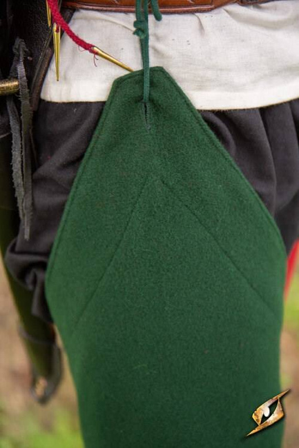 Single Hose - Green - Wool