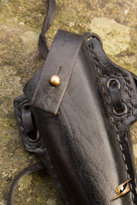 Woodsman Knife & Holder - Left - Epic Black