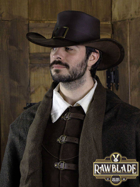 Solomon Kane hat - Brown