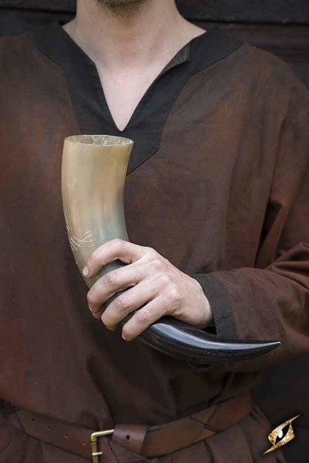 Druid Drinking Horn 0,5 L Light