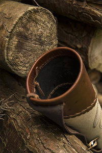 Quiver Archer Creme/Brown - Kołczan do strzał larpowych