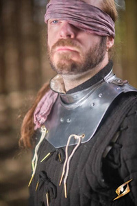 Captain Gorget - Polished Steel