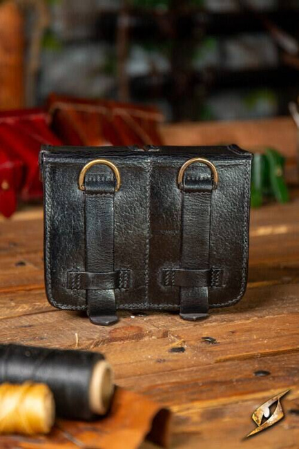 Hard Pouch for Sword Belt - Black - kaletki do pasa Sword Belt