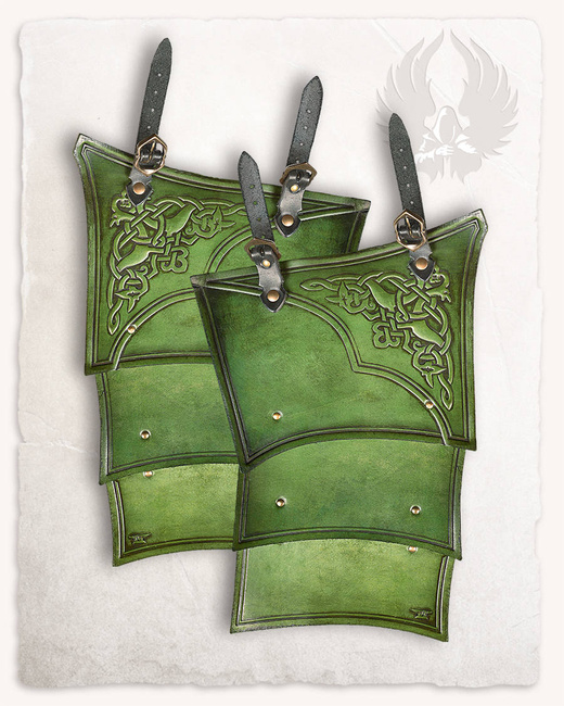 Mantikor Leather Tassets - Green