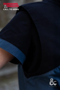 Dungeons & Dragons - Rogue Hooded Vest - Black/Blue