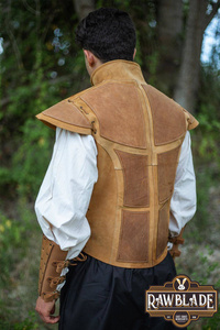 Jittu Jan Armoured Jerkin - Light brown