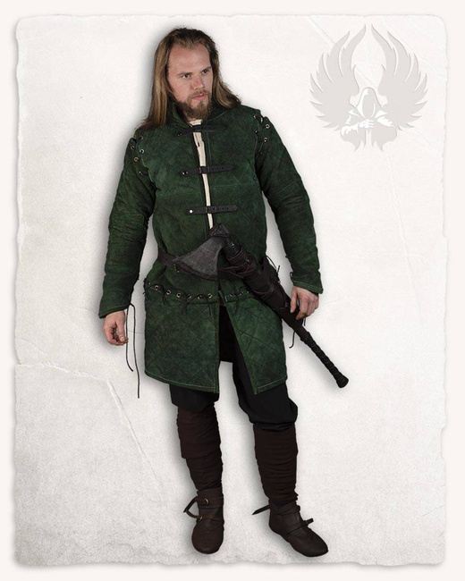 Arthur Gambeson Set Suede green