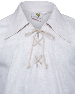 Sawyer shirt linen - White - koszula łniana