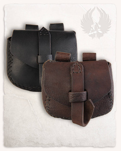 Louis Belt Bag Medium Brown - skórzana kaletka