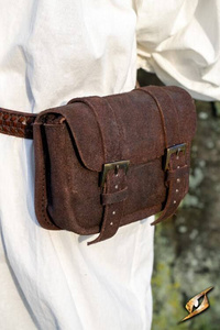 Warrior Bag - Suede - Brown - Large