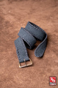 RFB Belt - Laced - Faux Leather - Black - 100 cm