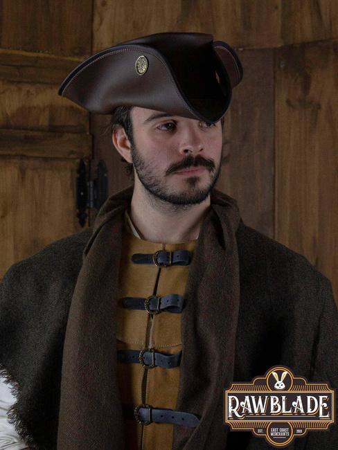Three Doublons Tricorne - Brown