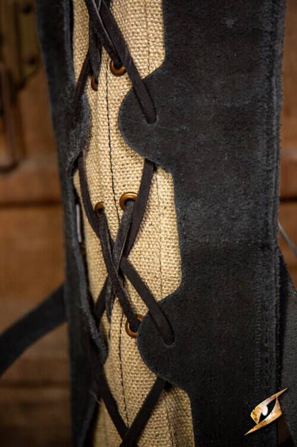 Imperial Quiver - Suede - Black- Kołczan do strzał larpowych