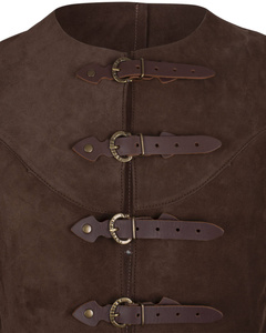 Baldomero tabbard - Brown