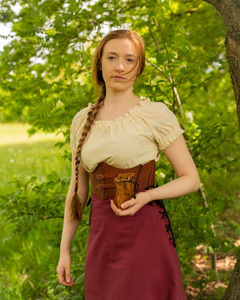 Kalina Blouse Light Cotton - Cream