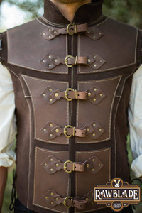 Jittu Jan Armoured Jerkin - Brown