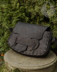 Meera Shoulder Bag Black - skórzana torba na ramię