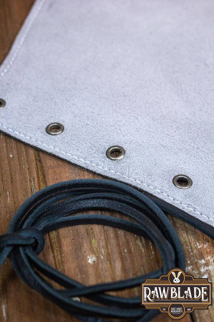 Vryla Split Leather Bracelets - Gray