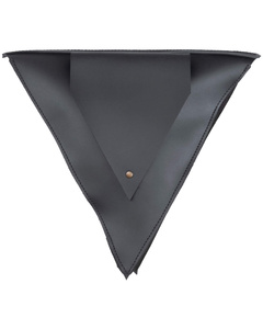 Trebol belt bag - Black - skórzana kaletka