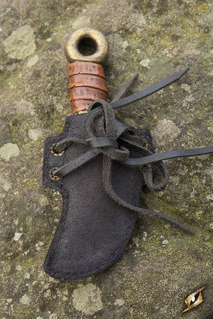 Skinner Knife & Holder - Epic Black