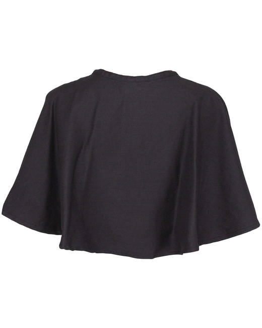 Bron Pelerine Canvas Black - krótka peleryna