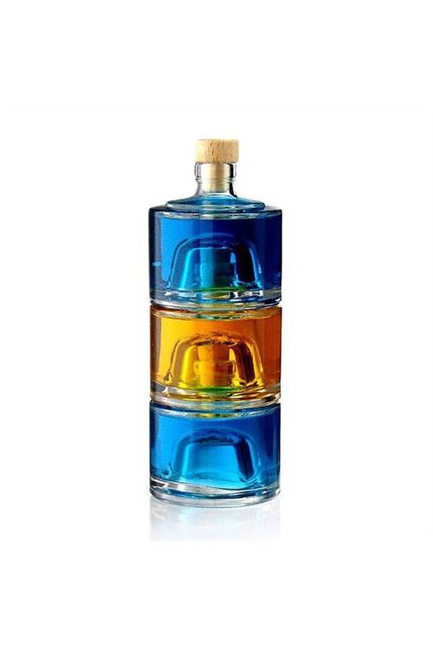 Vials of Acids - zestaw 3 owalnych butelek z korkiem