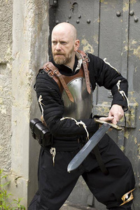 Torso Armour Merc - Polished Steel