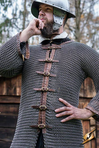 Captain Chainmail - Natural Finish