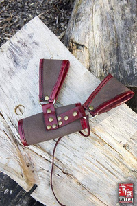 RFB Large Holder - Brown - Red