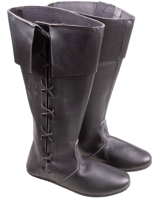 Tilly Boots 2nd Ed. - Black - skórzane kozaki