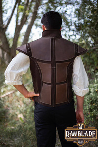 Jittu Jan Armoured Jerkin - Brown