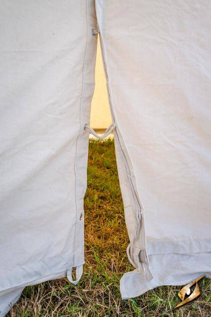 Double Wedge Tent - 2x4m - Natural