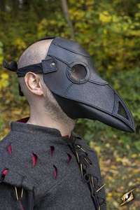 Plague Doctor Mask /Black - maska Doktor Plaga.