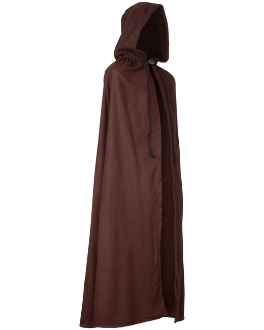 Aaron Cloak wool brown - wełniana opończa