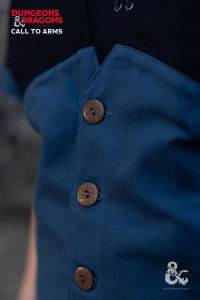 Dungeons & Dragons - Rogue Hooded Vest - Black/Blue