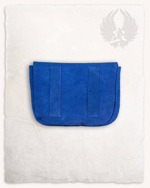 Rickar Belt Bag Big Blue - zamszowa duża kaletka