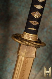  Ryūgan the Katana Gold - 100 cm