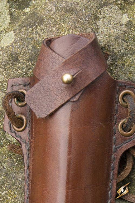 Thrust Knife Holder - Brown - inc. Knife