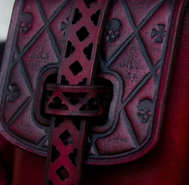 Witcher belt pouch - Red